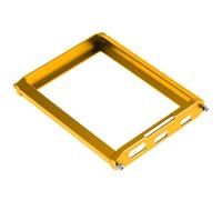 RC Accessoires Voitures Compatible avec Flysky pour Noble NB4 / NB4 Pro, Cadre De Protection D'émetteur en Métal pour Télécommande YA-0711BK(Yellow,Lower)