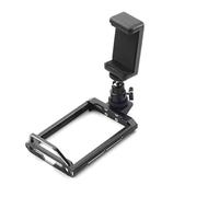 RC Accessoires Voitures Compatible avec Flysky pour Noble pour NB4 NB4 Pro NB4 + Cadre De Protection D'émetteur en Métal pour Télécommande Et Support De Téléphone YA-0711BK(Black)