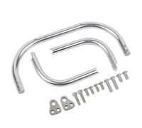 RC Accessoires Voitures Compatible avec Tamiya 1/10 Pièces De Rechange Et Accessoires pour Voitures Télécommandées Protection De Pare-Chocs Avant Et Arrière en Aluminium