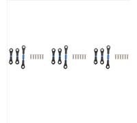 RC Accessoires Voitures Compatible avec Tamiya pour TT-01 1/10 Pièces De Rechange Et Accessoires pour Voiture Télécommandée 9 Biellettes De Direction en Métal