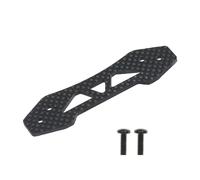 RC Accessoires Voitures Compatible avec Tamiya pour TT-02 Pièces Et Accessoires De Mise À Niveau pour Voitures RC Plaque De Support De Pare-Chocs À Motif Fibre De Carbone TATT-077