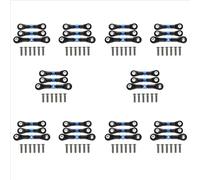 RC Accessoires Voitures Compatible avec Tamiya pour TT-02 TT-02T 1/10 Pièces Et Accessoires Mise À Niveau De Voiture Télécommandée 30 Pièces De Biellettes De Direction pour Servomoteur