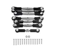 RC Accessoires Voitures Compatible avec Tamiya pour TT-02B 1/10 Pièces Et Accessoires De Mise À Niveau pour Voiture RC Kit De 7 Biellettes De Direction Et Servo