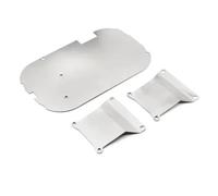 RC Accessoires Voitures Compatible avec Tamiya pour TT01 1/10 Pièces Et Accessoires Mise À Niveau De Voiture Tout-Terrain RC 1 Jeu Plaques De Protection De Châssis en Acier Inoxydable