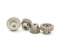 RC Accessoires Voitures Compatible avec Tamiya pour TT01 pour TT02 TB02 TA05 RC, Pièces De Mise À Niveau De Voiture, Accessoires en Métal 18T 19T 24T 25T, Engrenage De Moteur À Pignon