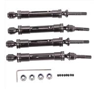 RC Accessoires Voitures Compatible avec Traxxas pour Slash pour Rustler pour Hoss pour Stampede pour VXL 1/10 Pièces De Rechange Voiture RC 4 Cardans CVD Avant Et Arrière en Métal