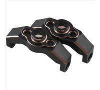 RC Accessoires Voitures Compatible avec Traxxas pour TRX-4M 1/18 Pièces Et Accessoires D'amélioration pour Voiture RC Crawler 2 Blocs De Pivot en Laiton, Porte-fusées en C Réf. 9733
