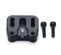 RC Accessoires Voitures pour Axial pour SCX6 pour AXI05000 pour Wrangler AXI05001 pour Trail pour Honcho 1/6 Pièces Rechange pour Modèle Voiture Chenilles RC avec Support Servo Réglable Métal