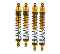 RC Accessoires Voitures pour Axial RBX10 pour Ryft 1/10 RC Crawler Car Upgrade Parts Accessoires De Remplacement 4Pcs Pièces De Rechange pour Amortisseurs en Métal(Yellow)