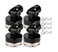 RC Accessoires Voitures pour HSP pour Sakura pour Traxxas 1/10 4 Pièces Magnétiques Furtifs Invisibles Corps Poteau Montage Contact Coque Colonne Clips Décoration RC Drift Voiture Accessoires