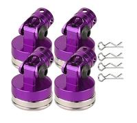 RC Accessoires Voitures pour HSP pour Sakura pour Traxxas 1/10 4 Pièces Magnétiques Furtifs Invisibles Corps Poteau Montage Contact Coque Colonne Clips Décoration RC Drift Voiture Accessoires