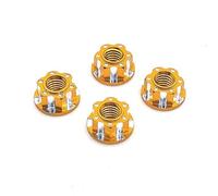 RC Accessoires Voitures pour HSP pour Traxxas pour TRX4 TRX6 pour Axial pour SCX10 D90 D110 pour AXI03007 pour Slash pour Sakura D3 D4 1:10 M4 Écrous Blocage Pneu Roue 4mm Pièces RC