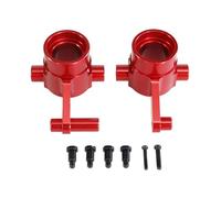 RC Accessoires Voitures Pour HuangBo HZ ZP1001 ZP1002 ZP1003 ZP1004 ZP1006 ZP1007 ZP1008 ZP1009/10 1/10 Coupelle Direction Métal Accessoires Pièces Rechange Voiture RC(Red)