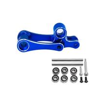 RC Accessoires Voitures pour LOSI 1/4 Bras De Direction Et De Frein Métallique Promoto-MX pour Voiture Télécommandée Support De Servo De Direction Pièces De Rechange pour Moto(Blue)