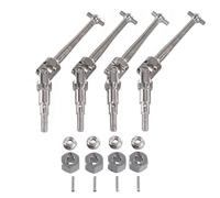 RC Accessoires Voitures pour MJX pour Hyper Go 1/16 16207/8/9/10 H16 H16BM H16PL 1/14 14210 H14bm Écrou D'accouplement Métallique CVD pour Arbre Transmission Pièces Détachées pour Voitures RC(Gray)