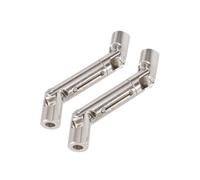 RC Accessoires Voitures Pour Mn Model 1/12 Pour Mn99s 2ème Génération 4×4 2 Pièces Arbre Transmission En Métal Arbre Transmission CVD Voiture RC Mises À Niveau Pièces Accessoire Remplacement(2pcs)