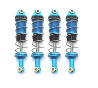 RC Accessoires Voitures pour MN pour Mn128 pour Wrangler Mn86 G500 1/12 Amortisseur Hydraulique De Mise À Niveau en Métal Accessoires Pièces De Voiture RC Mise À Niveau Et Remplacement(Blue)