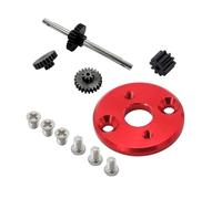 RC Accessoires Voitures Pour MN82 MN78 LC79 1/12 Pièces Mise Niveau Voiture RC Support Moteur Métal 370 Avec Pignon Moteur Ensemble D'engrenages Transmission Boîte Vitesses Voiture RC