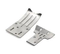 RC Accessoires Voitures pour Tamiya BB01 pour BBX 1/10 Châssis Avant Arrière Acier Métallique Voiture Télécommandée Véhicules Chenilles Accessoires Mises Niveau Remplacements