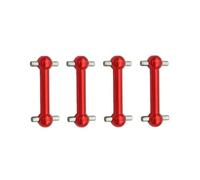 RC Accessoires Voitures pour Tamiya pour TT01 pour TT02 TT01D TT01E TA04 1/10 4 Pièces Arbre Transmission Métal CVD Dogbone RC Voiture Accessoires Mises À Niveau Remplacement Réparation(Red)