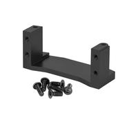RC Accessoires Voitures pour Tamiya pour TT02 1/10 1 Pièce Support Montage Servo Aluminium 54977 Voiture RC Accessoires Mises À Niveau Remplacement(Black)