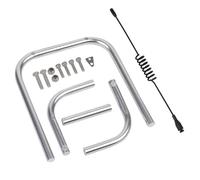 RC Accessoires Voitures pour Tamiya Sand Scorcher pour Super Champ pour Buggy Champ 1/10 Protection Pare-Chocs Avant Et Arrière en Aluminium À L'échelle Télécommandée(Rear)
