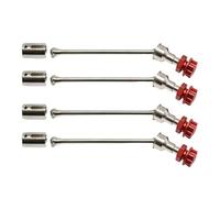 RC Accessoires Voitures pour Traxxas pour Maxx pour Widemaxx 1:10 Pièces Mise Niveau Métal Modèles Voitures sur Chenilles RC 89086-4 8996X Kit CVD d'arbre Transmission Étendu Acier(Red,Color1)
