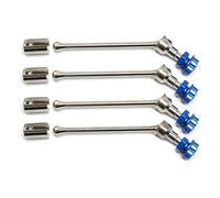 RC Accessoires Voitures pour Traxxas pour Maxx pour Widemaxx 1:10 Pièces Mise Niveau Métal Modèles Voitures sur Chenilles RC 89086-4 8996X Kit CVD d'arbre Transmission Étendu Acier(Blue,Color2)