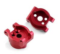 RC Accessoires Voitures pour Traxxas pour TRX4 1/10 2 Pièces Essieu Arrière en Métal Support C 8256 Et Accessoires pour Voiture sur Chenilles RC Mises À Niveau Remplacement Et Utilisation(Red)