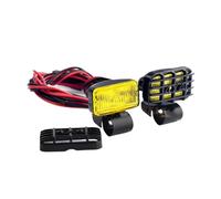 RC Accessoires Voitures Pour Traxxas Pour TRX4 TRX6 Pour Defender Pour Axial Pour SCX10 1/10 17mm Projecteur Simulation Projecteur Jaune Antibrouillard Refit RC Pièces De Voiture Sur Chenilles