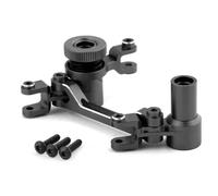 RC Accessoires Voitures Pour Traxxas Pour UDR Pour Unlimited Pour Desert Pour Racer 1/7 Ensemble Direction Métal Manivelles Servo Klaxon Bras 8543 Pièce Rechange Voiture RC(Black)