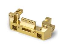 RC Accessoires Voitures pour TRX4 Support De Servo De Pare-Chocs Avant en Métal 1/10 RC Crawler Car Upgrade Parts Modification Accessories(Yellow)