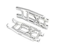 RC Accessoires Voitures Pour VKAR 1/10 4WD Bras Oscillant Inférieur Arrière Métal ET1002 Voiture Télécommandée Véhicules Chenilles Pièces Accessoires Mises Niveau Remplacements(Silver)