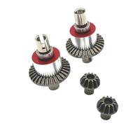 RC Accessoires Voitures pour Wltoys 1/12 1/14 124008 124007 144001 144010 144002 RC Ensemble D'engrenages Différentiels Robustes Engrenages Coniques Mises Niveau Rechange Voitures