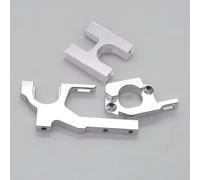 RC Accessoires Voitures pour Wltoys 104001 1/10 Support Moteur Métal Ensemble Pignons Centraux Pièces Accessoires Voitures Radiocommandées Mises Niveau Remplacements(Silver)