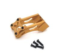 RC Accessoires Voitures pour Wltoys 144001 144010 124007 124017 124019 184016 Support Fixation D'aileron Arrière Métal Voiture Télécommandée Accessoires Mise À Niveau Remplacement(Yellow)