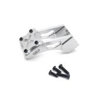RC Accessoires Voitures pour Wltoys 144001 144010 124007 124017 Support Fixation D'aileron Arrière Métal Véhicules Chenilles RC Pièces Mise Niveau Accessoires(White)