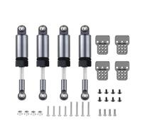 RC Accessoires Voitures pour WPL C14 C24 1/16 Ensemble D'amortisseurs Voiture Télécommandée Camion Véhicule Tout pour Terrain À Chenilles Accessoires Mise À Niveau Remplacement Utilisation(Gray)