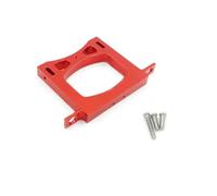 RC Accessoires Voitures pour WPL C14 C24 B24 B16 1/16 Pare-Chocs Arrière Métal Noir Gris Rouge Argenté Option Pièces Accessoires pour Voitures Télécommandées Remplacement Mise Niveau(Red)