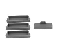 RC Accessory Body Battery Charging Port Anti Dust Protection Cover pour 2 Drone (3 extrémités de la batterie + 1 extrémité du corps)
