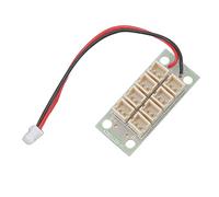 RC Aircraft Light Board Panel Groupe de commutation pour XK A280 Télécommande Avion Blanc