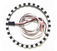 RC Airplane Aircraft LED Fight Tail Compatible avec 50 64 70 80 90 Culvert Light Compatible avec Les Amateurs(90 3Color)