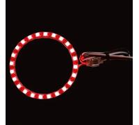 RC Airplane Aircraft LED Fight Tail Compatible avec 50 64 70 80 90 Culvert Light Compatible avec Les Amateurs(70 3Color)