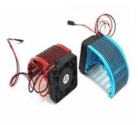 Rc Alun. Alliage Moteur Radiateur Cnc 4010 40*40mm Ventilateur Pour Moteur Brushless 42mm Hobbywing Léopard Château 4274 1515 812 T8 4268 4272