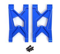 RC Améliorations Modèles Para Arrma Para Gorgon 4X2 2WD 1/10 Bras Inférieur Arrière Supérieur Avant Alliage D'aluminium Les Modèles Réduits Monster Truck Radiocom Mandés Para Swing(Blue,Rear)
