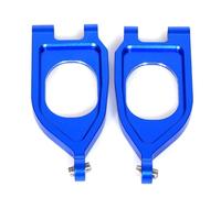 RC Améliorations Modèles Para Arrma Para Gorgon 4X2 2WD 1/10 Bras Inférieur Arrière Supérieur Avant Alliage D'aluminium Les Modèles Réduits Monster Truck Radiocom Mandés Para Swing(Blue,Front)