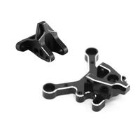 RC Améliorations Modèles pour ARRMA 6S 1/8 pour Typhon pour Outcast pour Talion pour Limitless pour Mojave 1/7 Pièces Rechange Renfort Central Métal Supports Avant Arrière(Black)
