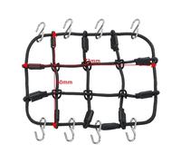 RC Améliorations Modèles pour AXIAL pour SCX10 pour TRX4 pour Bronco pour TRX6 pour Tamiya D90 pour TRX4M 1/10 1/18 1/24 pour Porte Bagages Élastique Filet RC Chenille