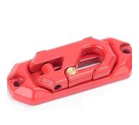RC Améliorations Modèles pour Buggy 1/10 RC Crawler Car Parts Metal Winch Wire Guide Buckle Rescue Trailer Model Accessory Modified Repair Assembly(Red)