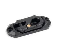 RC Améliorations Modèles pour Buggy 1/10 RC Crawler Car Parts Metal Winch Wire Guide Buckle Rescue Trailer Model Accessory Modified Repair Assembly(Black)